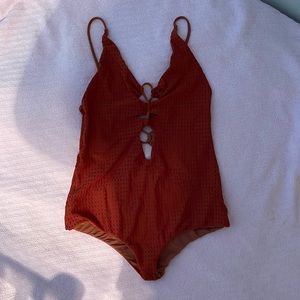 Acacia swimwear one piece. Size medium.